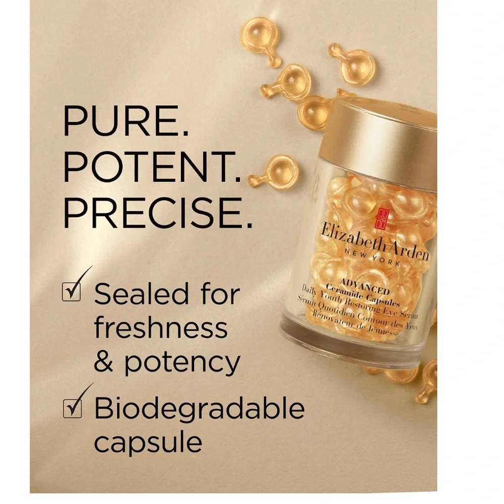 Advanced Ceramide Capsules Daily Youth-Restoring Eye Serum-60 AND HPR Ceramide 7